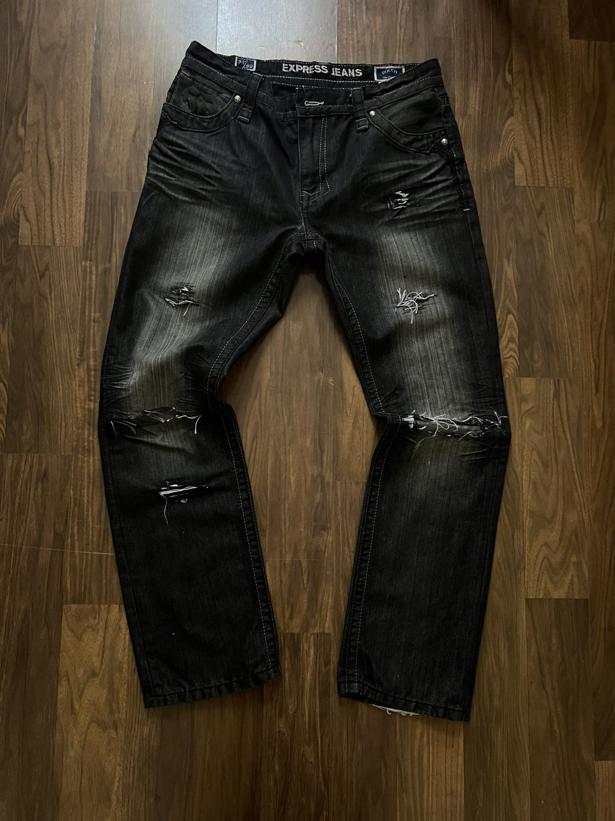 Japanese Brand × Vintage Vintage streetwear denim Size US 32 / EU 48 - 1 Thumbnail