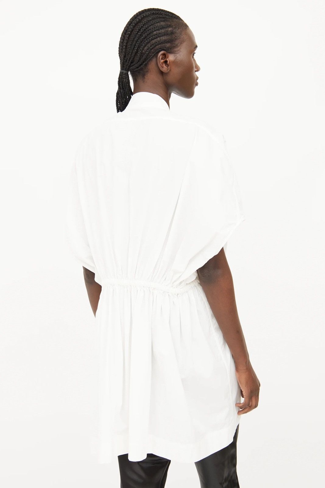 Rick Owens Last Size Rick Owens SS20 Drawstring Cotton Top Size S / US 4 / IT 40 - 2 Thumbnail