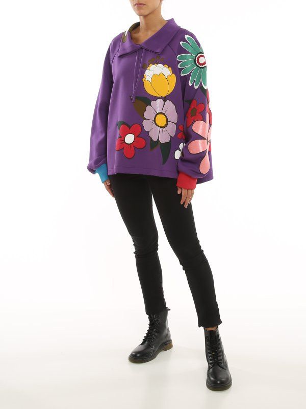 Dolce & Gabbana o1y0925 Turtleneck Sweatshirt in Multicolor Size M / US 6-8 / IT 42-44 - 5 Thumbnail