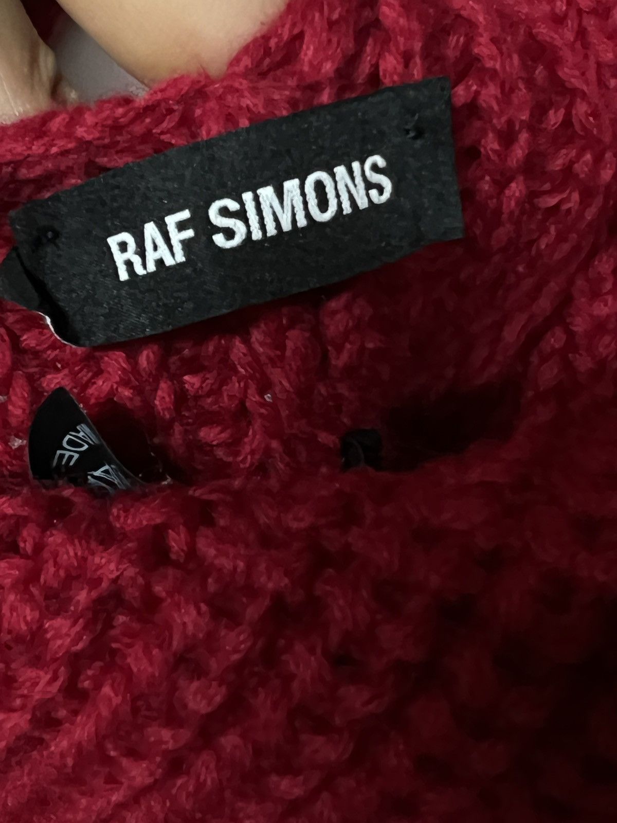 Raf Simons 18FW DRUG KNIT SLEEVES Size US XL / EU 56 / 4 - 8 Thumbnail