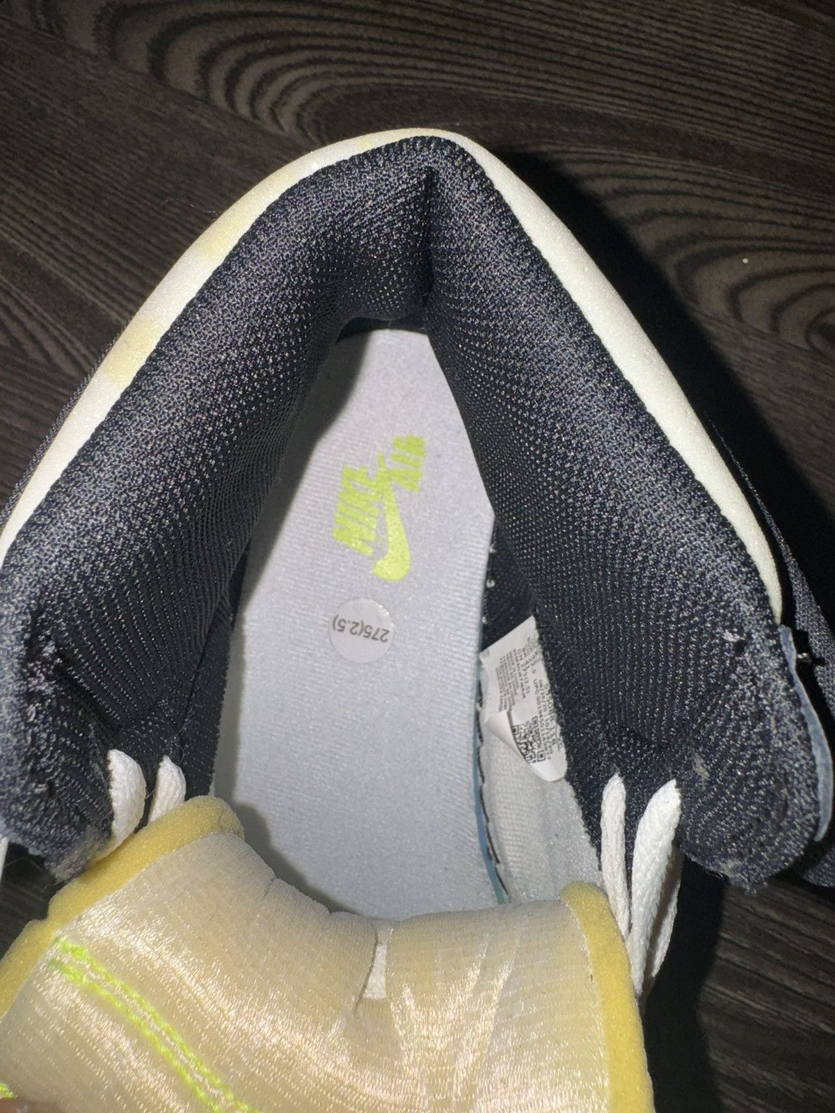 Nike Nike air Jordan 1 volt Size US 9.5 / EU 42-43 - 11 Thumbnail