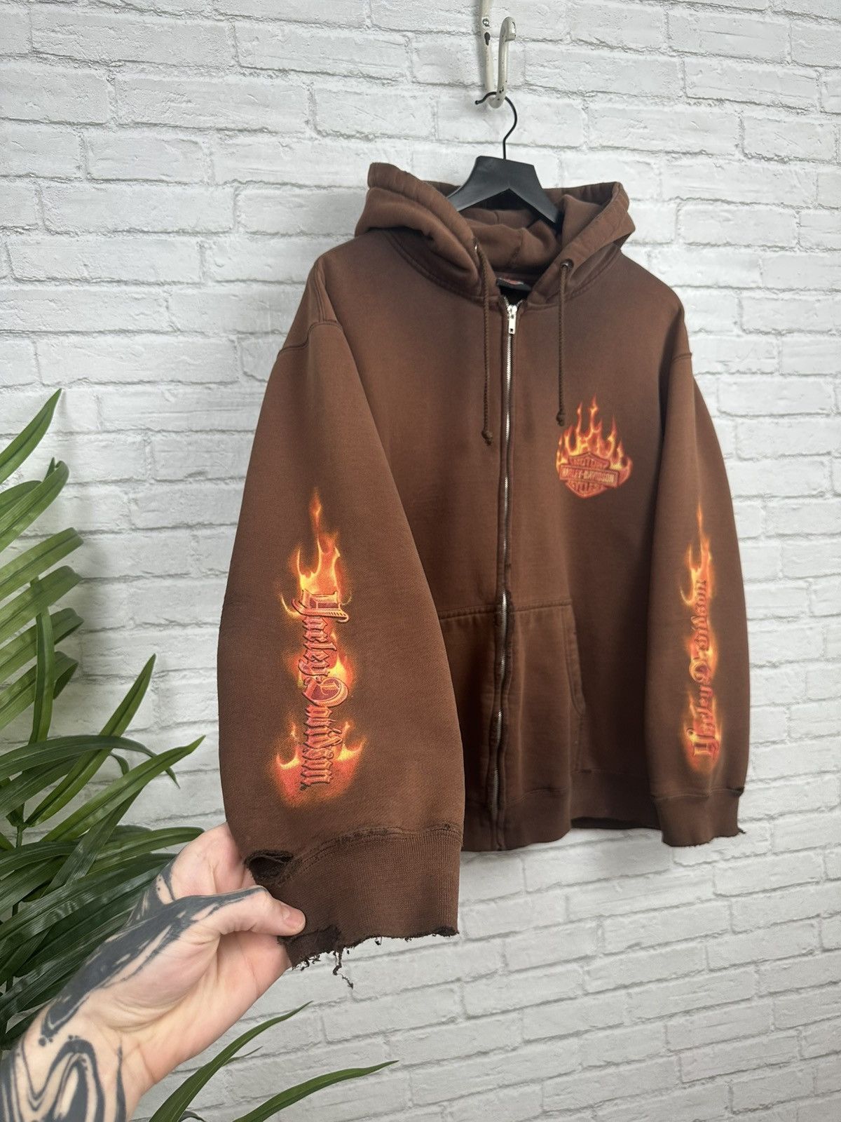 4GSELLER × Harley Davidson × Vintage Thrashed Harley Davidson