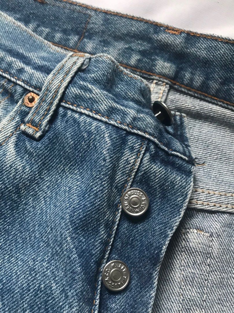 Levi's Vintage 80s Iconic Levis 501 Denim Jeans Size US 28 / EU 44 - 7 Thumbnail