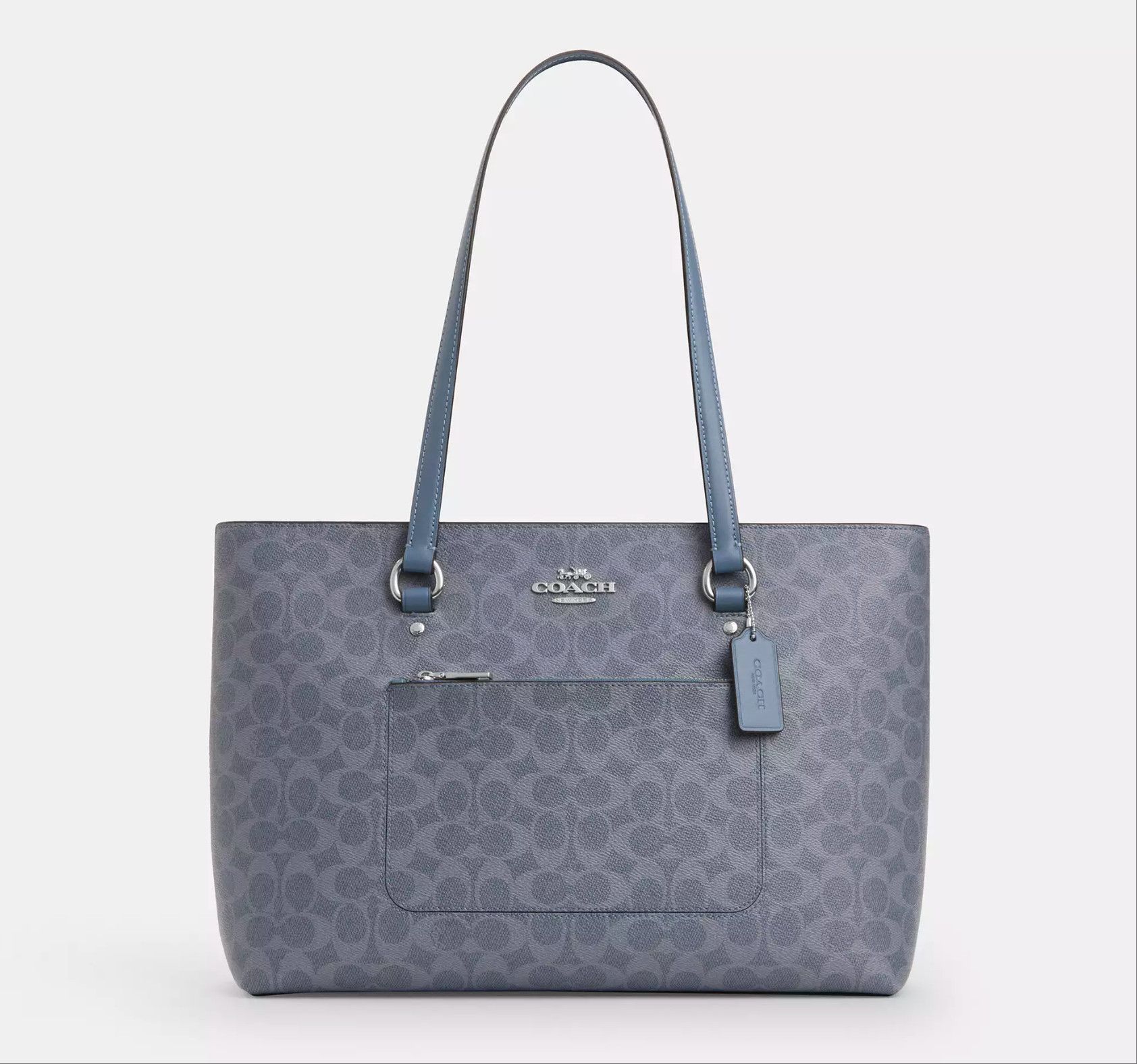 Coach Station Tote Bag In Signature Canvas CCD69 Size ONE SIZE - 7 Thumbnail