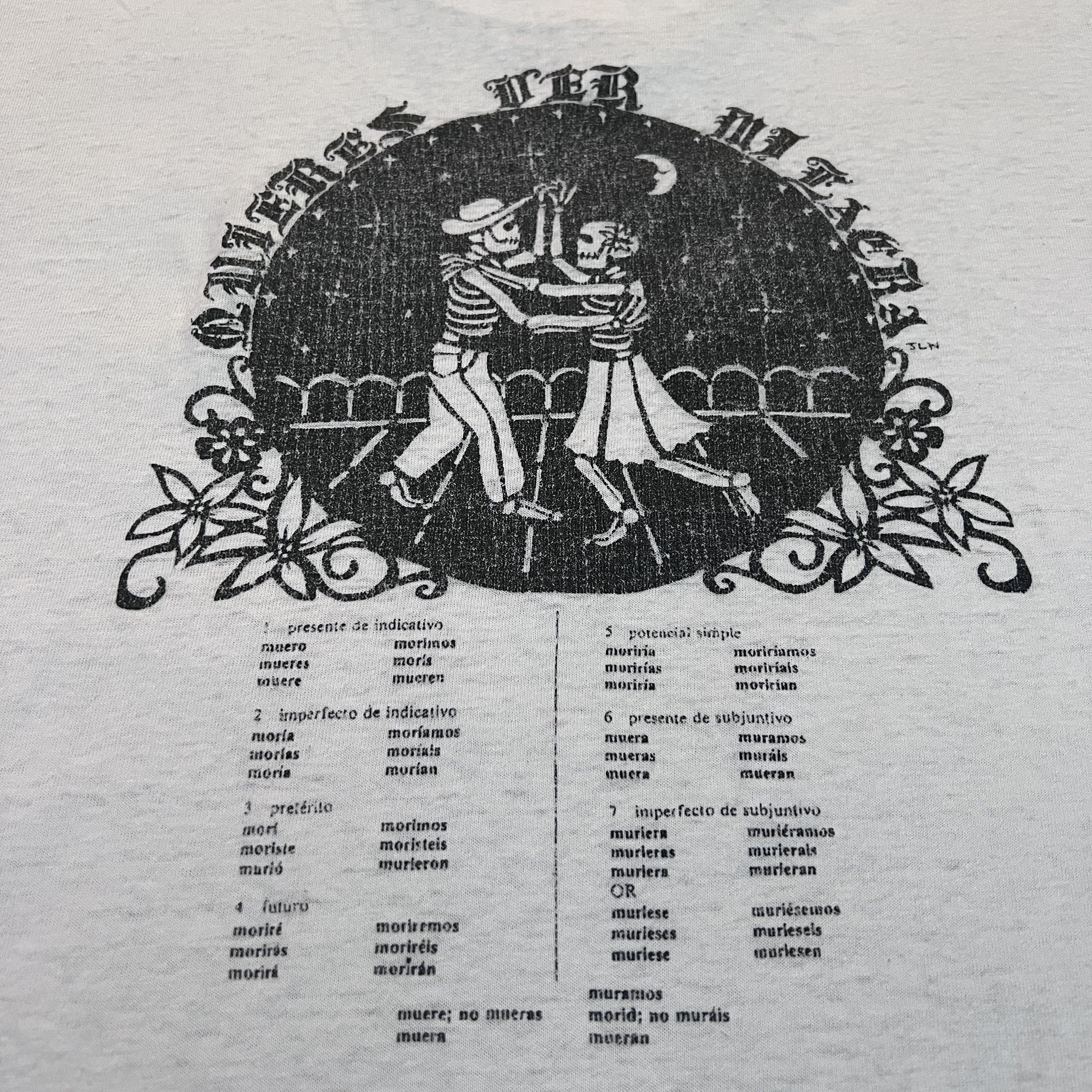 Grateful Dead × Seditionaries × Vintage Vintage 90s Dia De Los Muertos Day of the Dead Tee XL Faded Size US XL / EU 56 / 4 - 11 Thumbnail