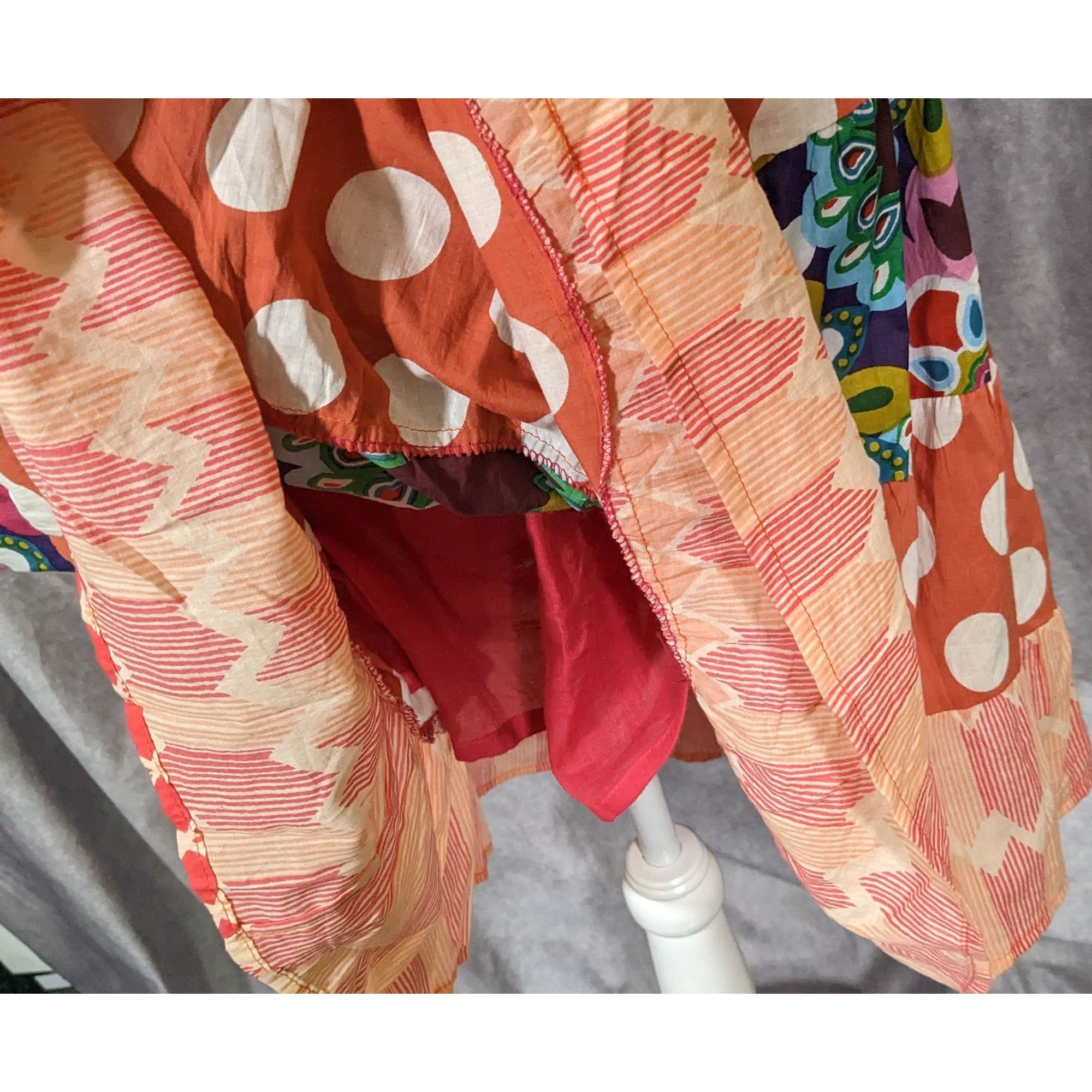 Other Bohemian Cottagecore Floral Skirt by Henna Size 29" - 9 Thumbnail