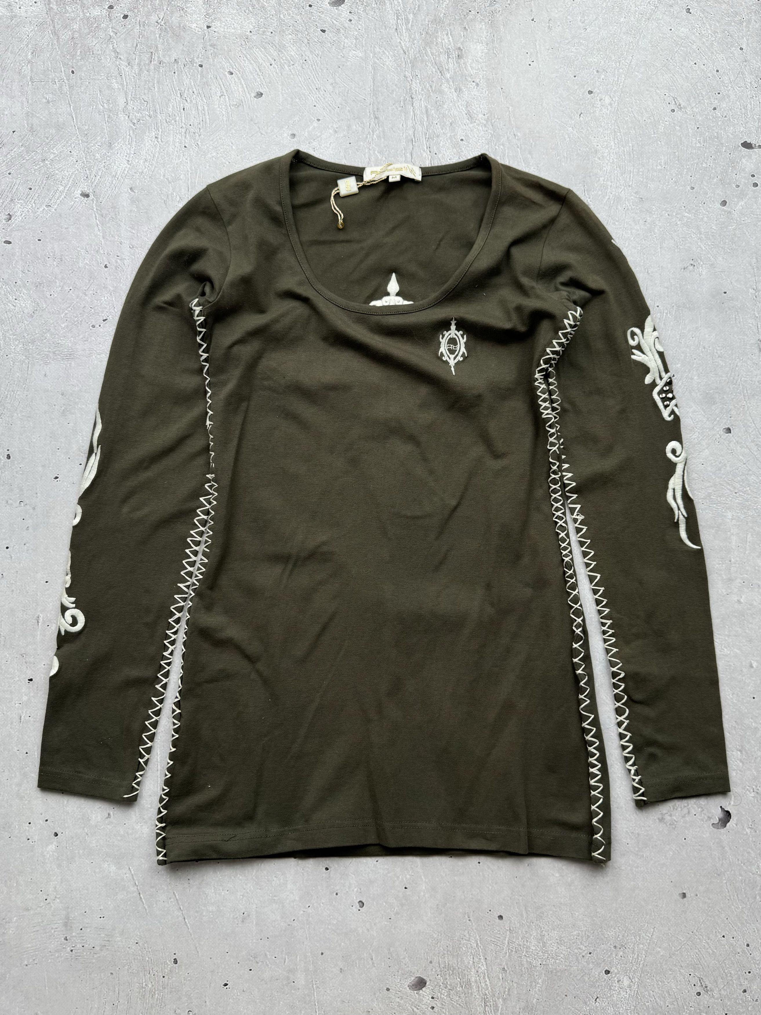 Japanese Brand × Vintage Vintage Amazing Japanese Style Long Sleeve Size M / US 6-8 / IT 42-44 - 1 Thumbnail