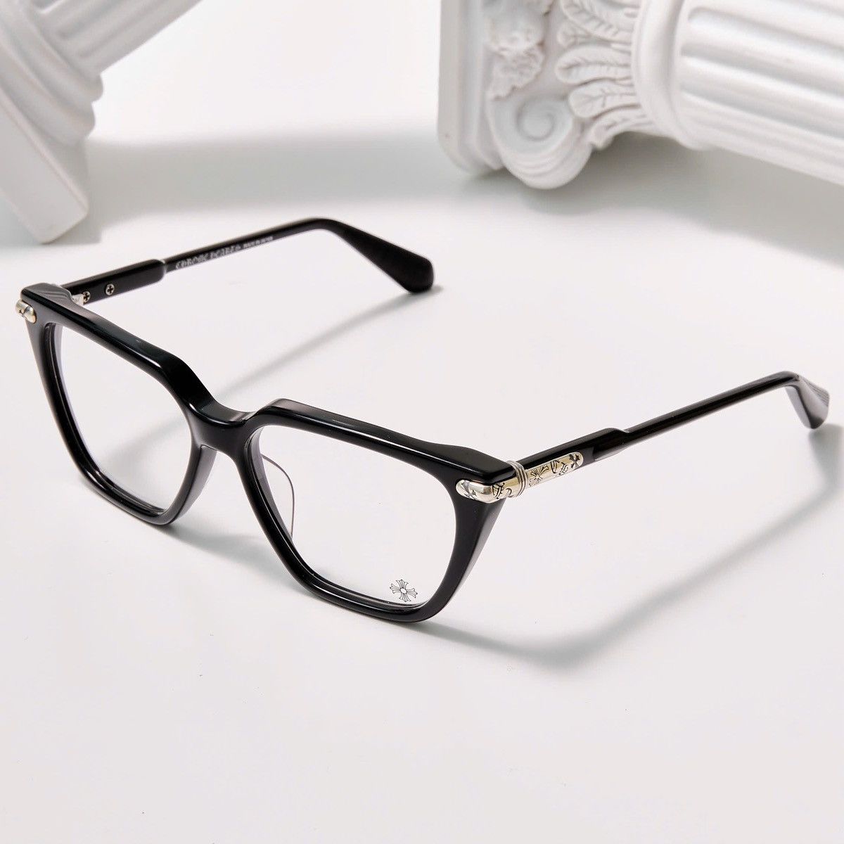 Chrome Hearts CHROME HEARTS STIFFILIS BLACK GLASSES Size ONE SIZE - 2 Thumbnail