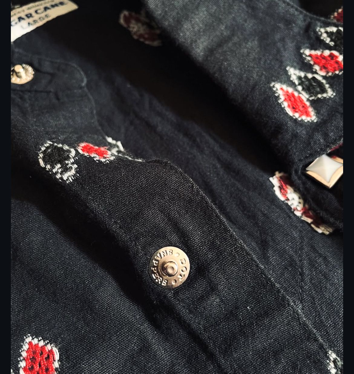 Sugar Cane 2000s Sugar Cane by Toyo Enterprise Pattern Button Shirt Size US L / EU 52-54 / 3 - 3 Thumbnail