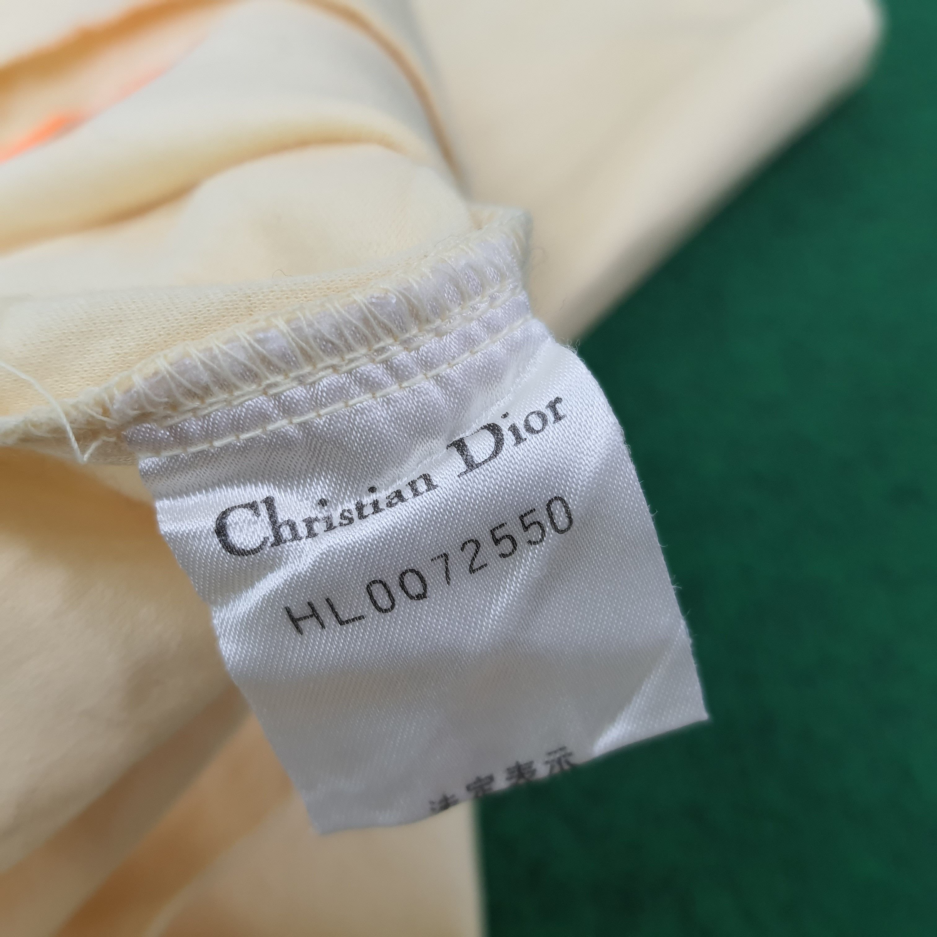 Christian Dior Monsieur Vintage Christian Dior Designer Tshirt C249N42 Size L / US 10 / IT 46 - 6 Thumbnail