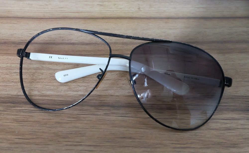 Guess Guess GUA 1015 Aviator Sunglasses Made in Italy Size ONE SIZE - 1 Thumbnail