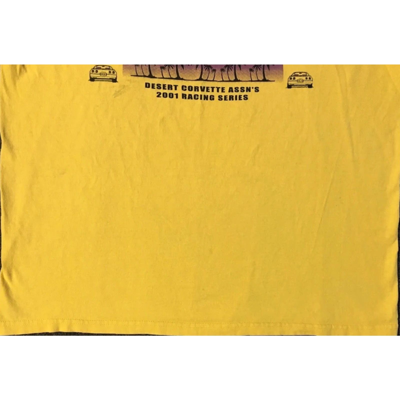 NASCAR Vtg Hard Up Corvette Racing Faded Distressed Shirt XL Car NASCAR Biker Grunge 90s Size US XL / EU 56 / 4 - 5 Thumbnail