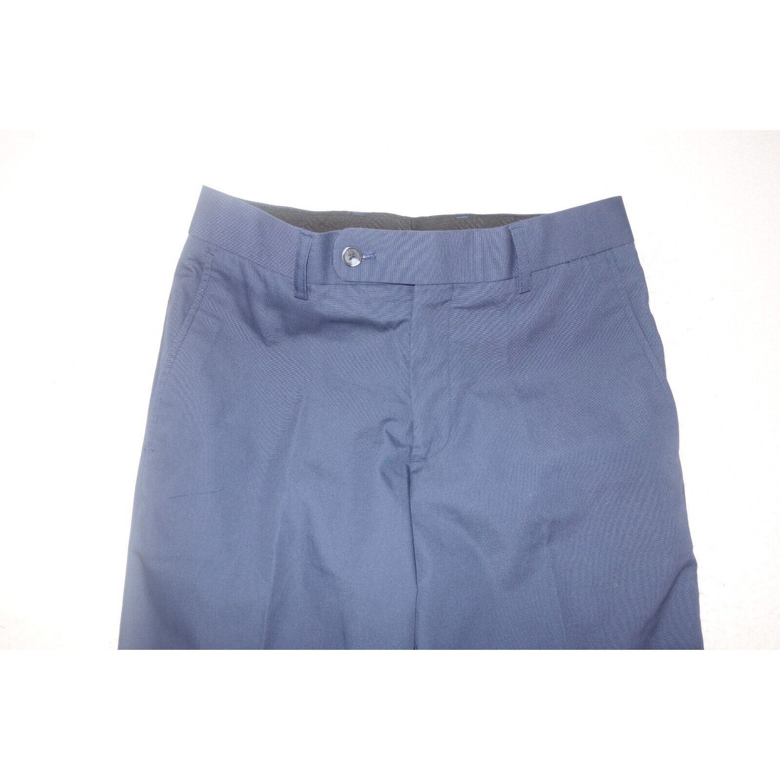 Other NEW Kroon Irons Blue Poplin Lined Suit Jacket & Pants Size 36R - 14 Thumbnail