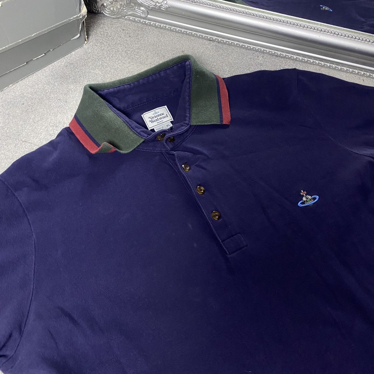 Vivienne Westwood Vintage Vivienne Westwood Polo T-Shirt Y2K Size US XL / EU 56 / 4 - 3 Thumbnail