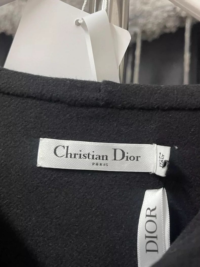 Dior Wool Bee Dress Size 38-2505