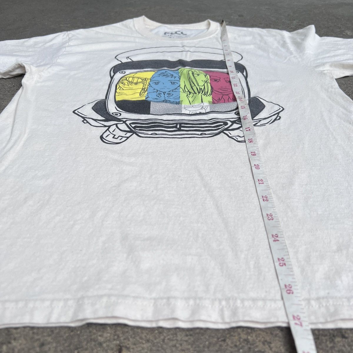 Anime FLCL Anime FOOLY COOLY Promo Tee Size M Size US M / EU 48-50 / 2 - 6 Thumbnail