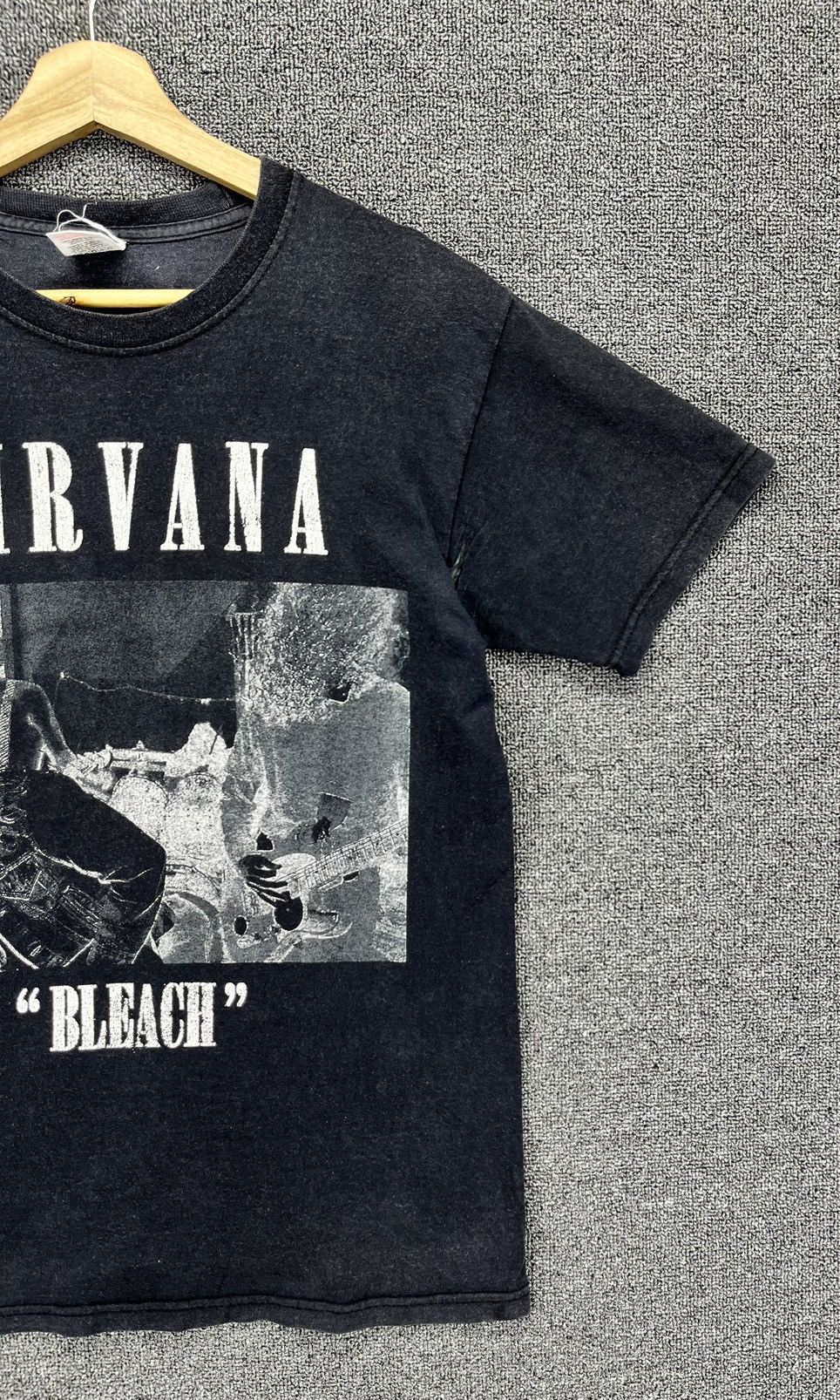 Band Tees Vintage Y2K Nirvana Bleach Punk Rock Band Tees T Shirts Size US S / EU 44-46 / 1 - 4 Thumbnail