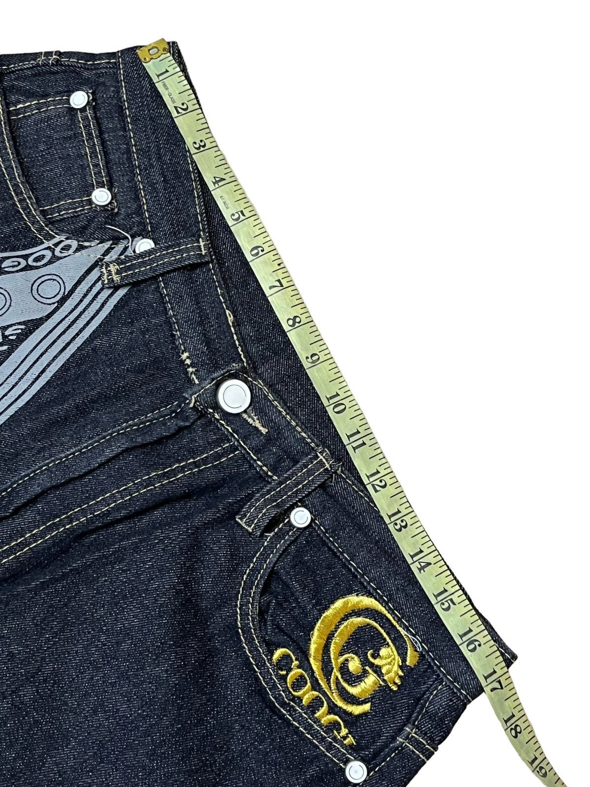 Coogi SICK🔥COOGI AUSTRALIA PRINTED/EMBROIDERY BAGGY JEANS Size US 34 / EU 50 - 11 Thumbnail