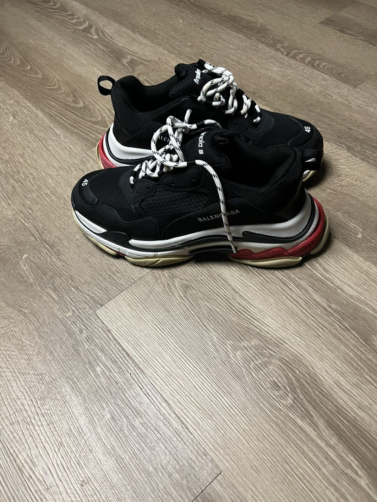 Balenciaga Balenciaga Triple S Sneakers – Size 12 (EU 45) – With Box Size US 12 / EU 45 - 5 Thumbnail