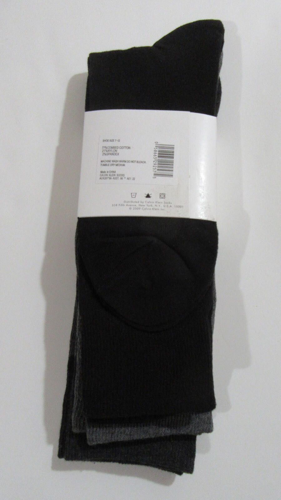 Calvin Klein Calvin Klein Mens Trouser Dress Socks Assorted 3 pack Size ONE SIZE - 5 Thumbnail
