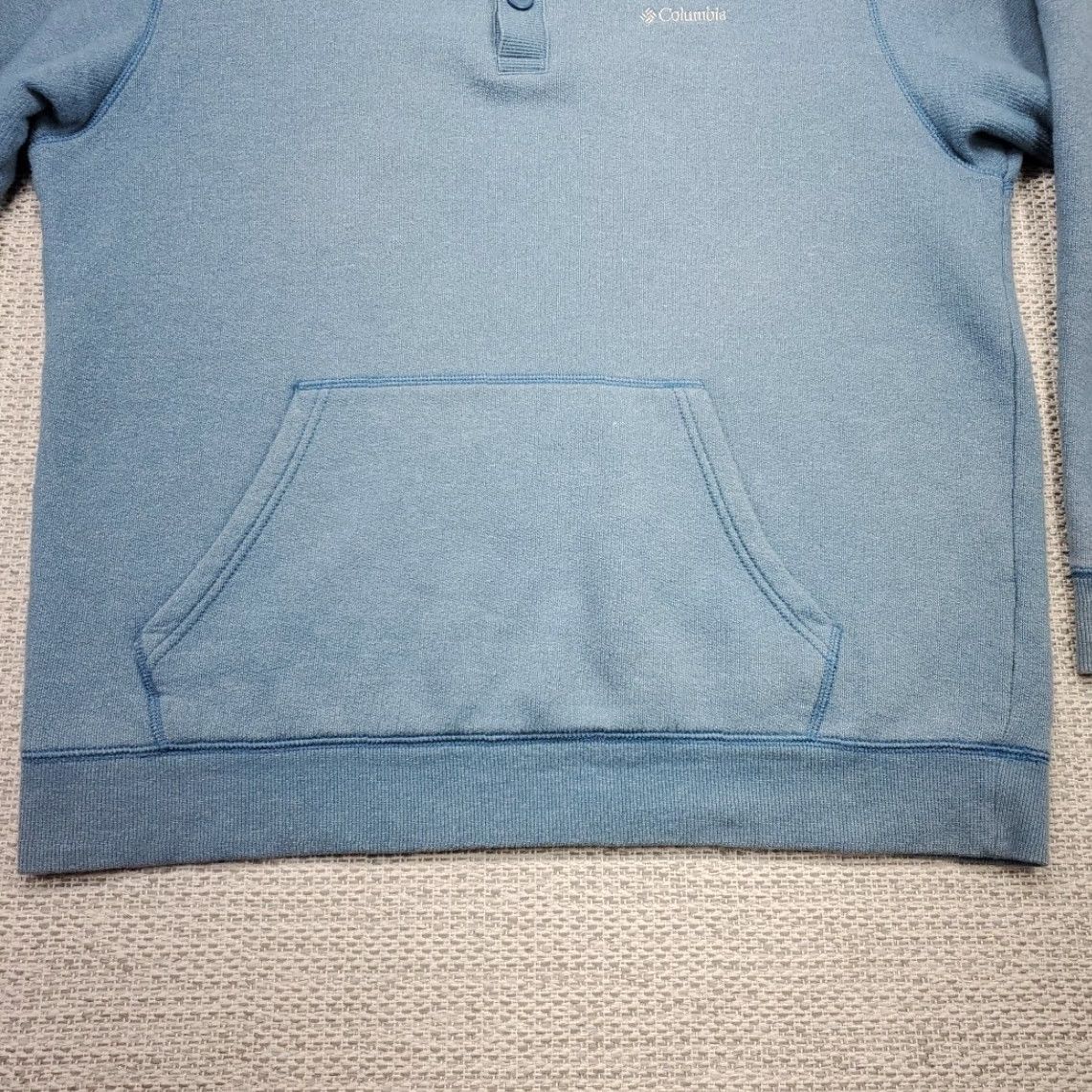 Vintage VINTAGE Columbia Pullover Sweater Mens XL Long Sleeve Henley Front Pocket Mock Size US XL / EU 56 / 4 - 6 Thumbnail
