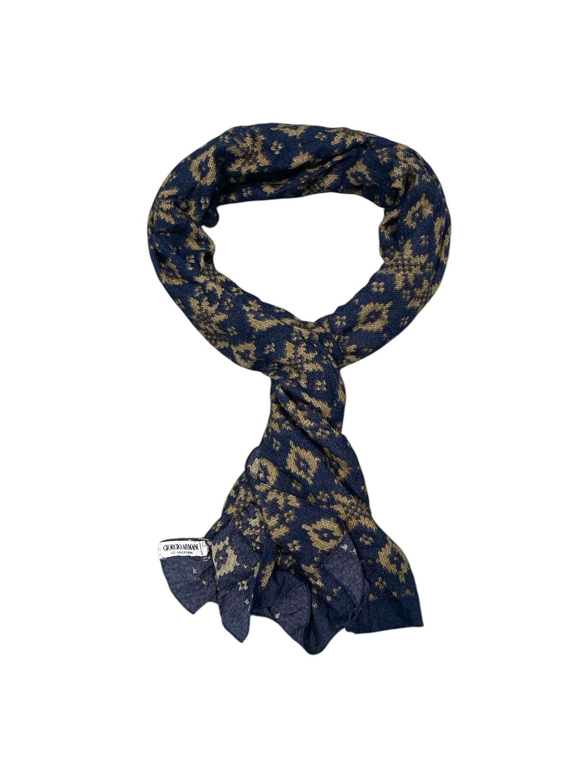 Giorgio Armani Giorgio Armani Scarf / Wrap / Wool 58x24 inches Size ONE SIZE - 1 Thumbnail