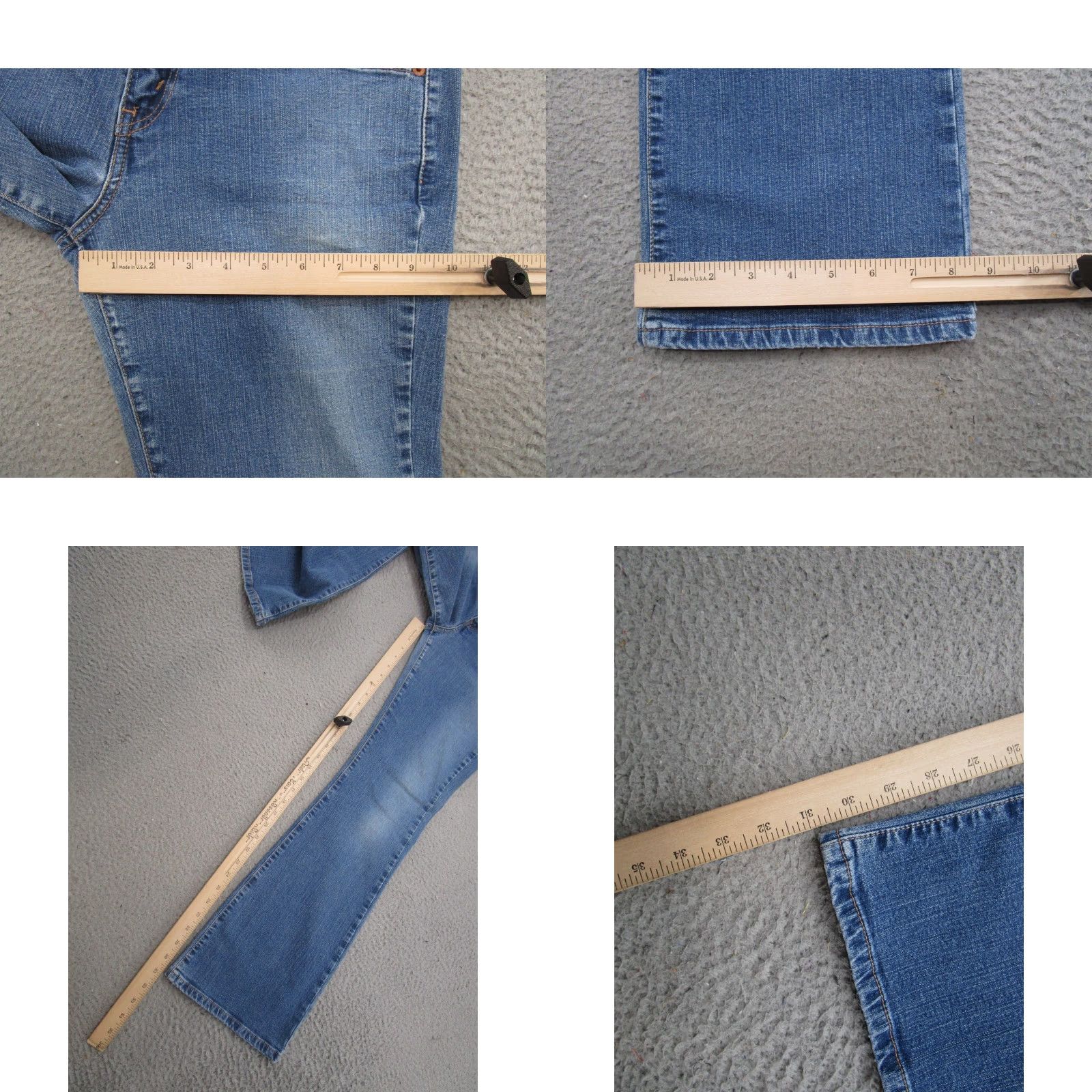Levi's VTG Levi's Women Blue Denim Jeans Bootcut 8M 8 5-Pocket Style Western Size 30" / US 8 / IT 44 - 8 Thumbnail