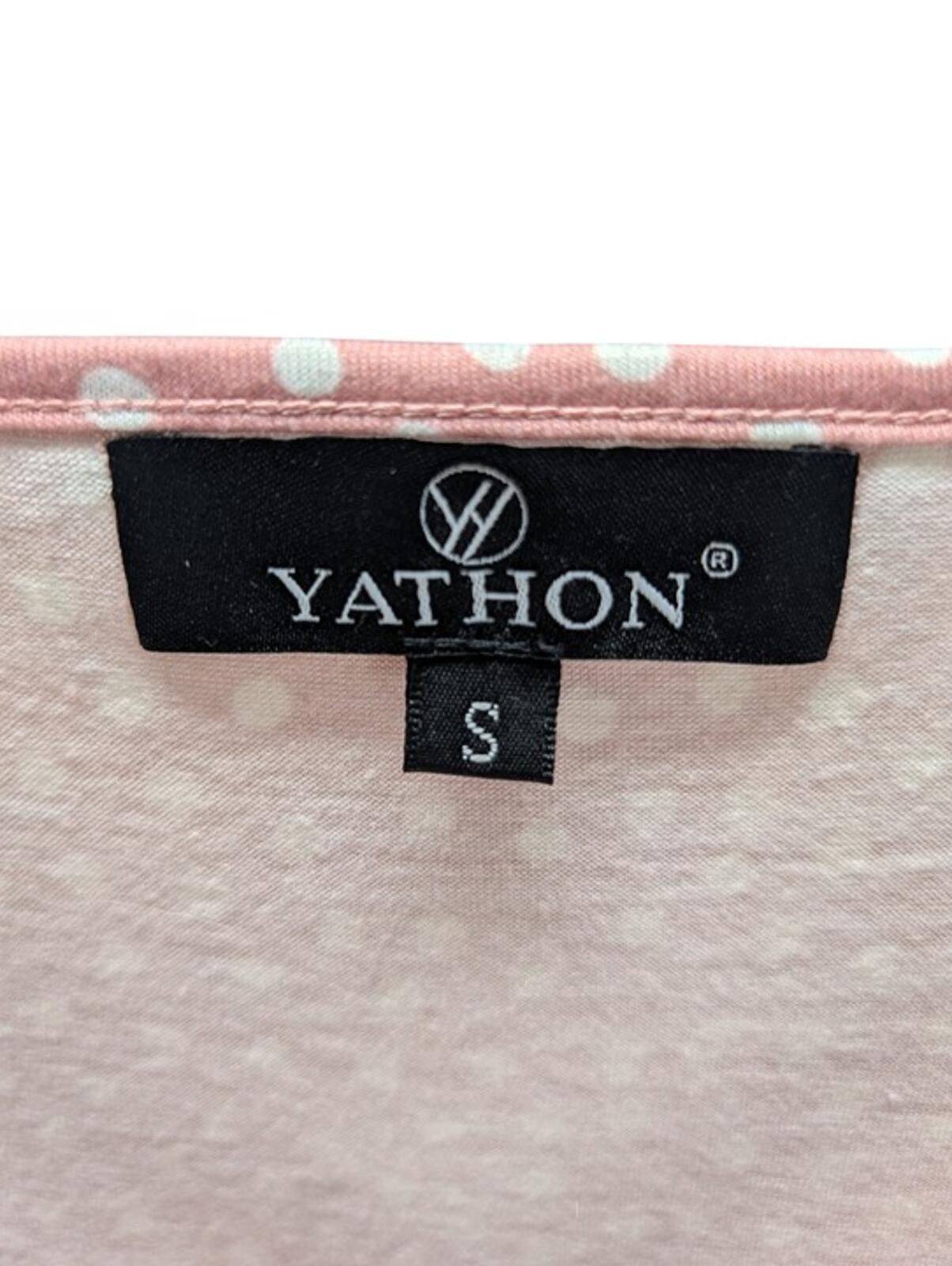 Other Yathon Women’s Pink Polka Dot Midi Dress Spaghetti Pockets S Size S / US 4 / IT 40 - 6 Thumbnail