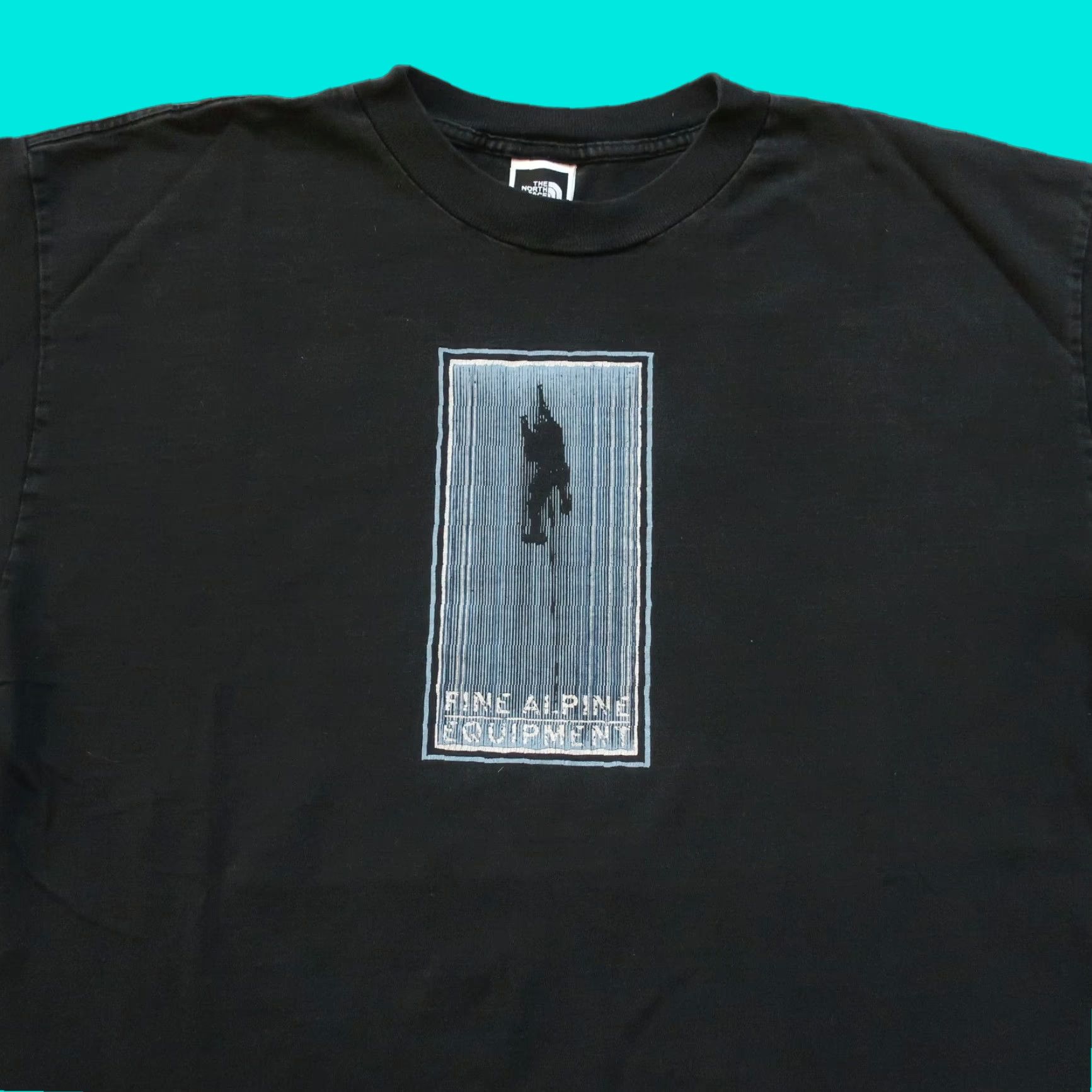 The North Face Vintage North Face Longsleeve Tshirt 90s Fine Alpine Equipment Adult XL Black Mens Size US XL / EU 56 / 4 - 1 Thumbnail