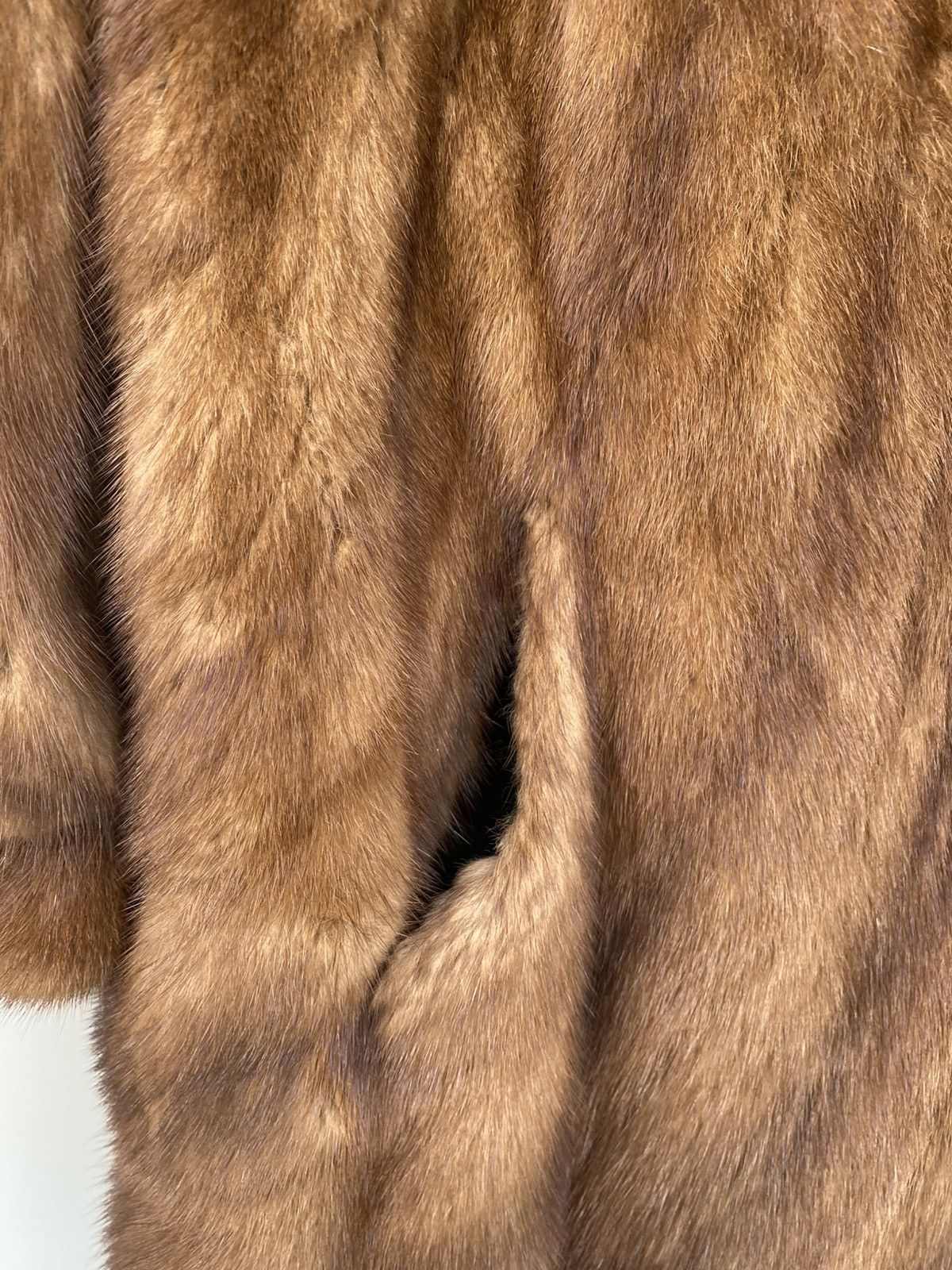 1980s New Universal Fur Mink Fur Coat