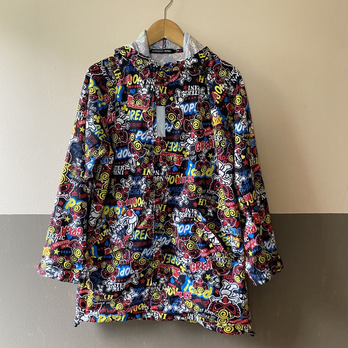 Other HYSTERIC MINIO Multicolor Comic Print Hooded Nylon Jacket Size US M / EU 48-50 / 2 - 20 Thumbnail