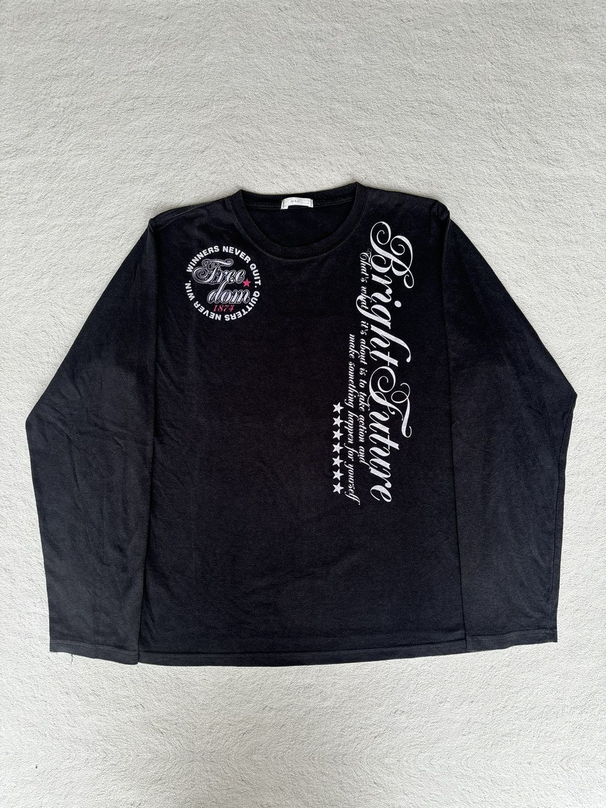 Hysteric Glamour Y2k M.R.K ifsixwasnine punk style longsleeve Size US L / EU 52-54 / 3 - 1 Thumbnail