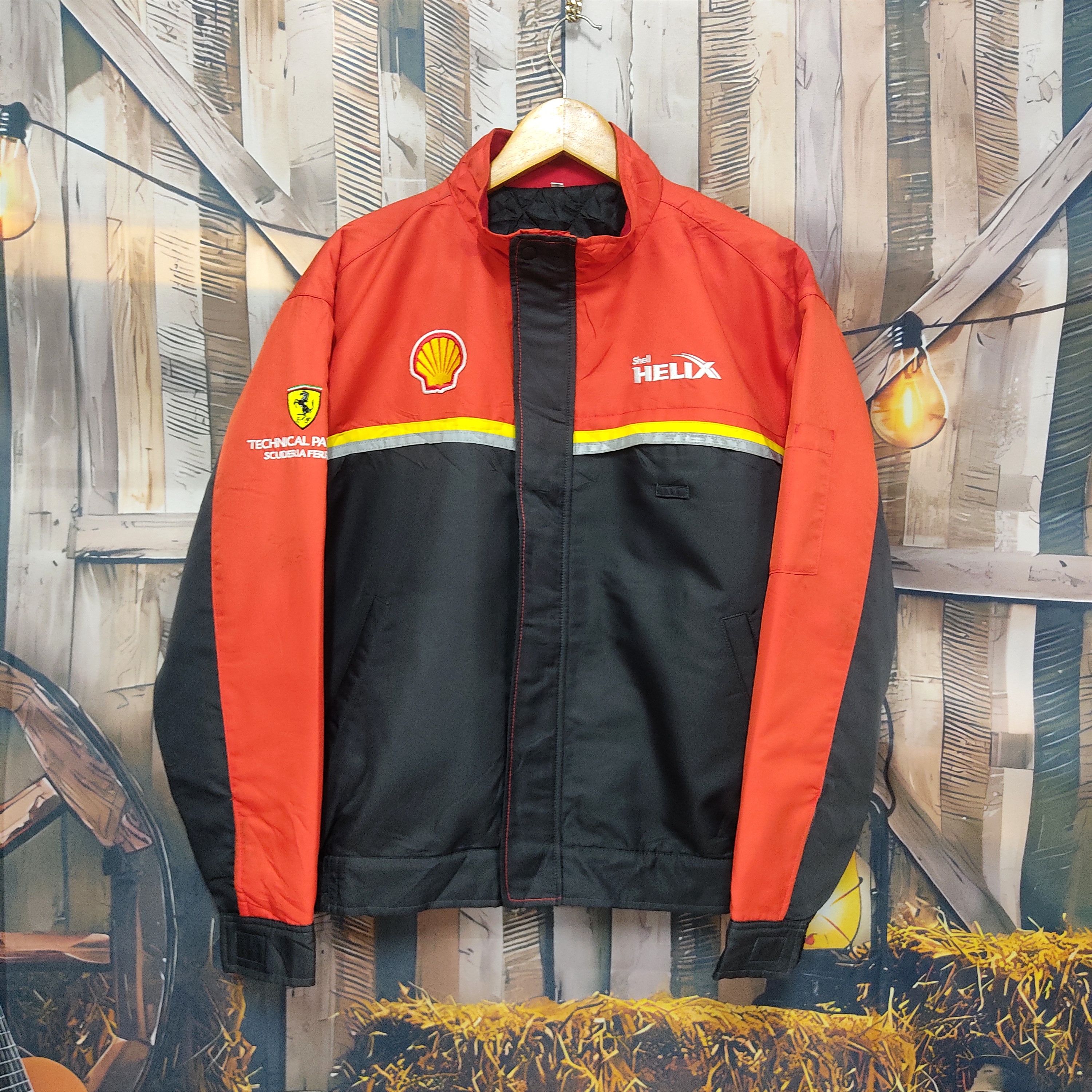 Ferrari Scuderia Ferrari x Shell Helix Technical Racing Jacket Size US M / EU 48-50 / 2 - 2 Thumbnail