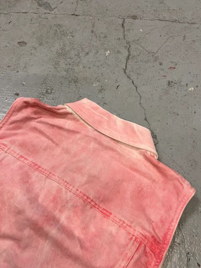 Just Cavalli 2000s Cavalli Pink Embellished Vest Jacket Size M / US 6-8 / IT 42-44 - 5 Thumbnail