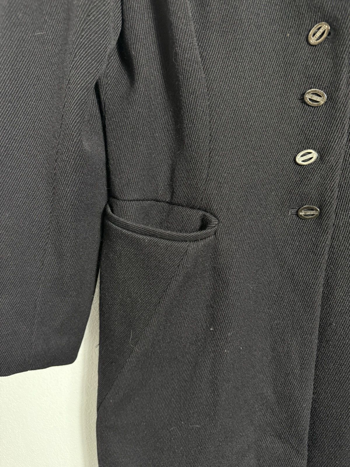 Karl Lagerfeld Karl Lagerfeld Tailored Chanel Designer Classic Long Coat Size S / US 4 / IT 40 - 6 Thumbnail