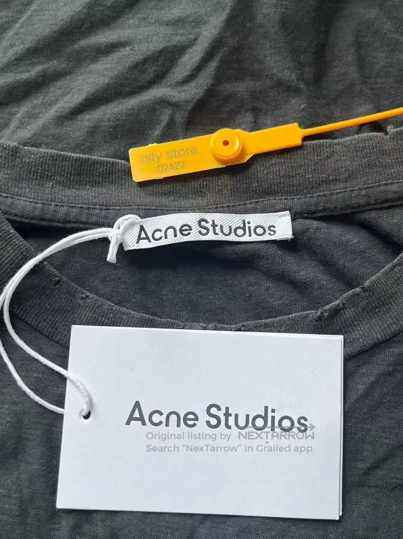 Acne Studios Acne Studios 1996 Series Letter Printed Crewneck Short Sle Size US S / EU 44-46 / 1 - 6 Thumbnail