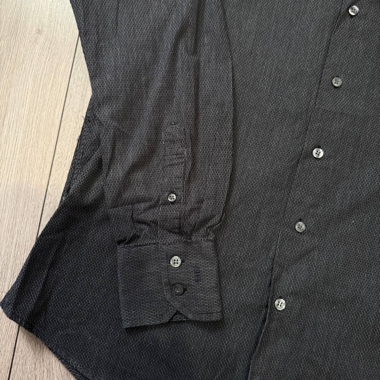 Balenciaga Balenciaga Mens Black Long Sleeve Shirt Size 15 1/2 39 Size US L / EU 52-54 / 3 - 9 Thumbnail