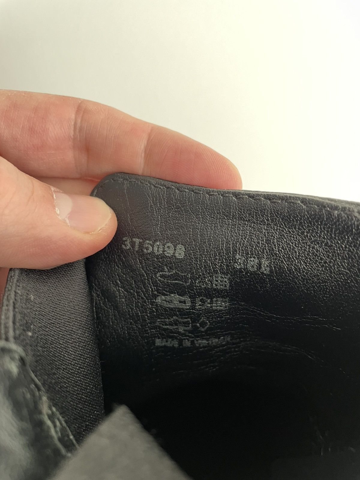 Prada × Vintage PRADA Biker Ankle Motorcycle Leather Boots Size EU 38,5 Size US 8.5 / IT 38.5 - 12 Thumbnail