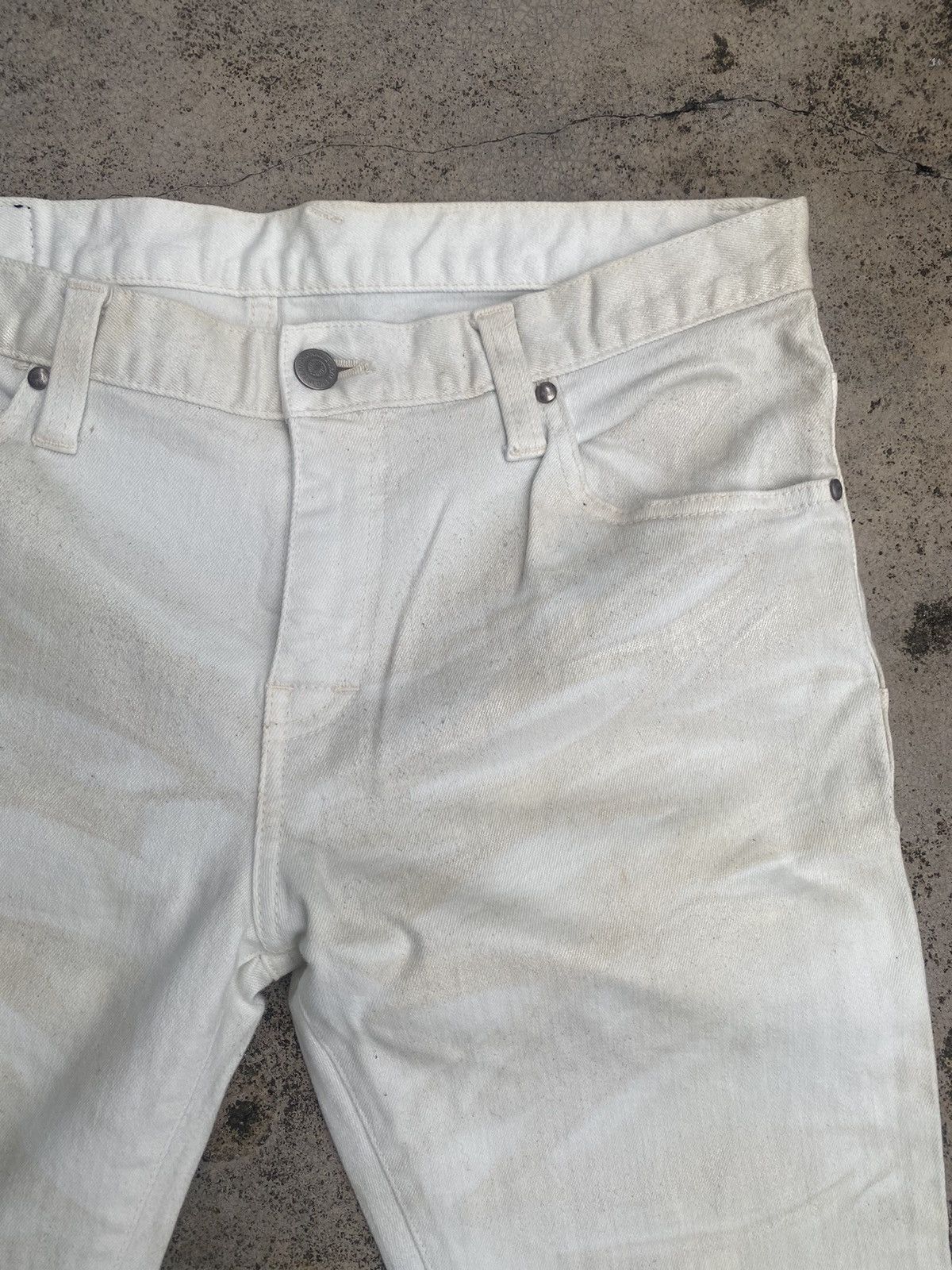 If Six Was Nine × Tornado Mart Tornado Mart Waxed Strechable Jeans Size US 32 / EU 48 - 9 Thumbnail