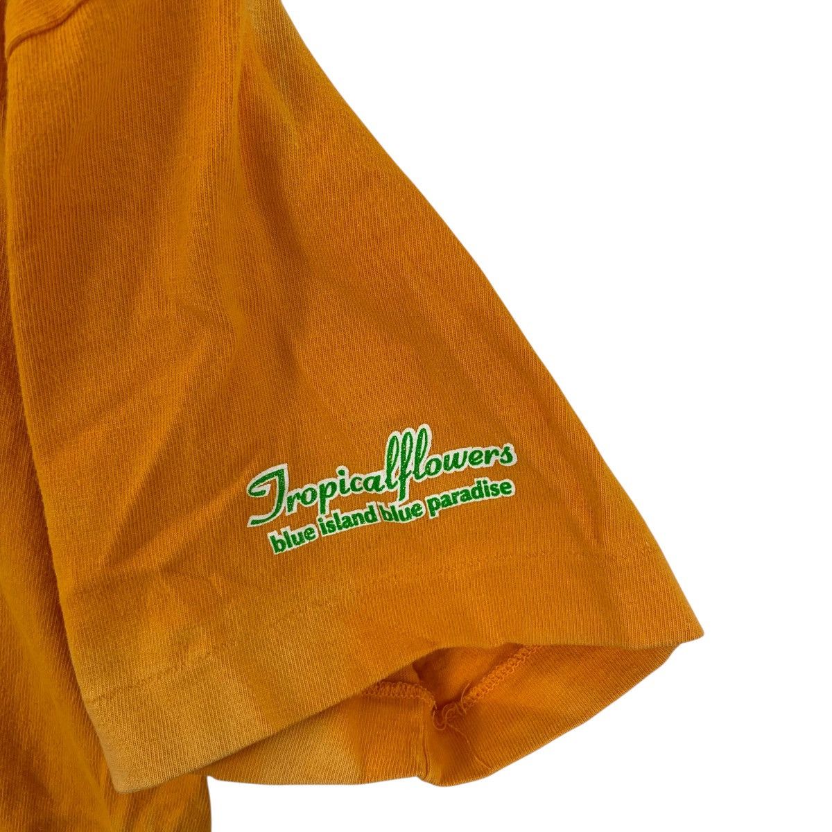 Vintage Vintage 90’ TROPICAL FLOWERS Paradise Island Thrashed Tee Size US M / EU 48-50 / 2 - 8 Thumbnail