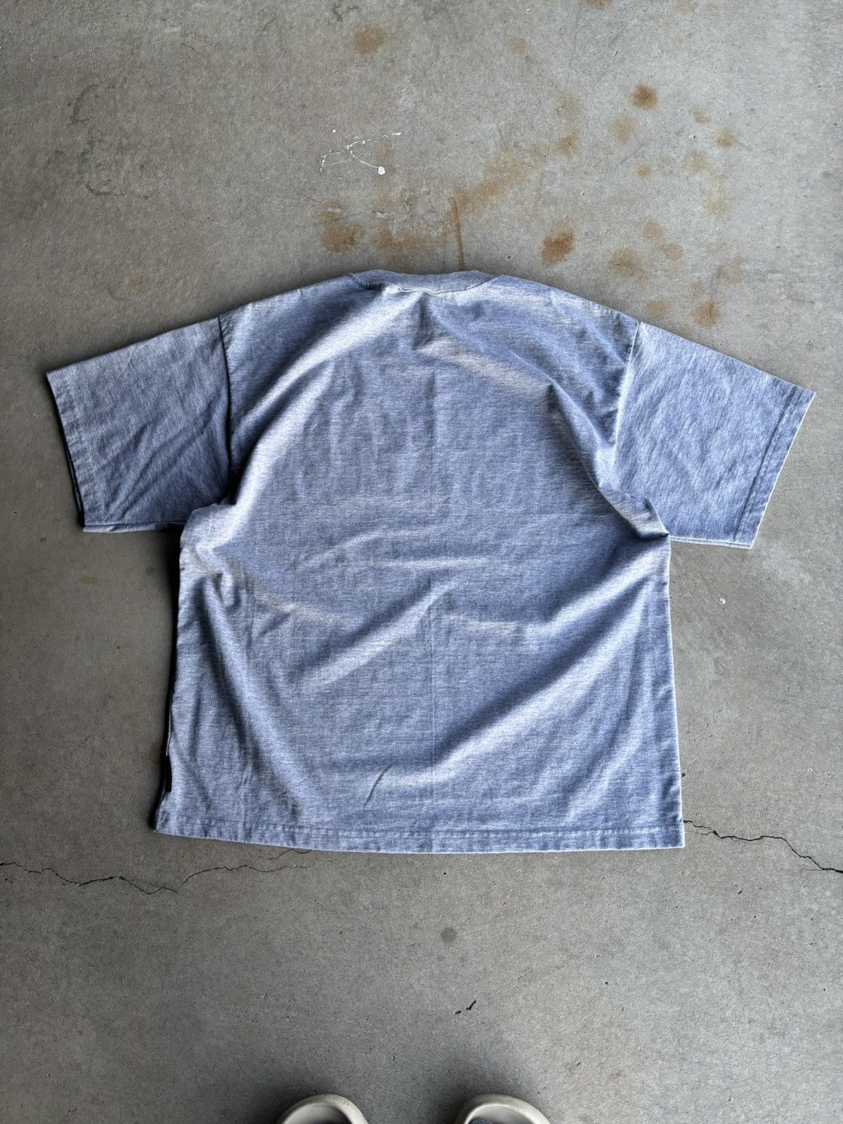 Other Vintage 90s Higher State Athletics Boxy Heather Grey Tee Size US XL / EU 56 / 4 - 2 Thumbnail