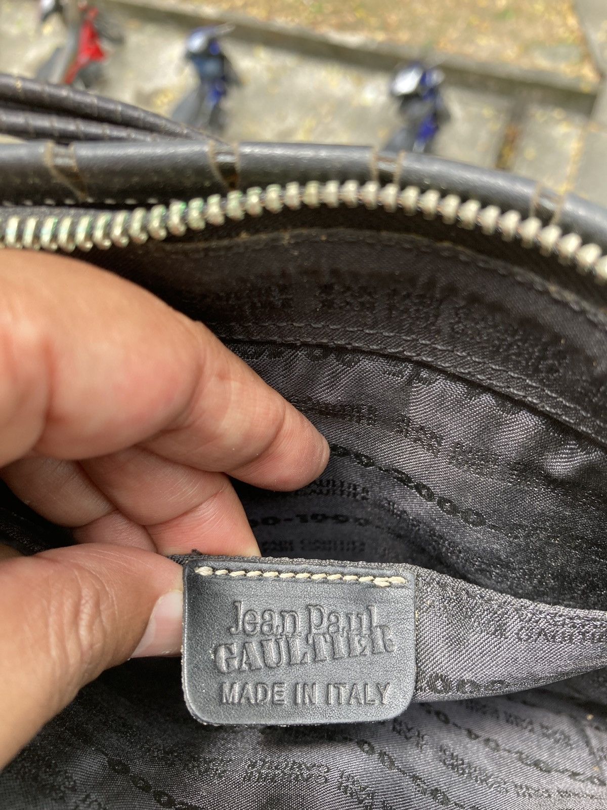 Designer × Jean Paul Gaultier × Vintage Vintage Jean Paul Gaultier leather bag Size ONE SIZE - 11 Thumbnail