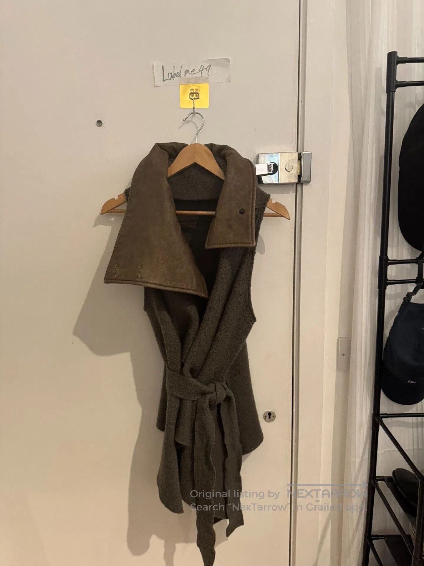 Ann Demeulemeester ann demeulemeester sleeveless brown leather vest. Size US M / EU 48-50 / 2 - 3 Thumbnail