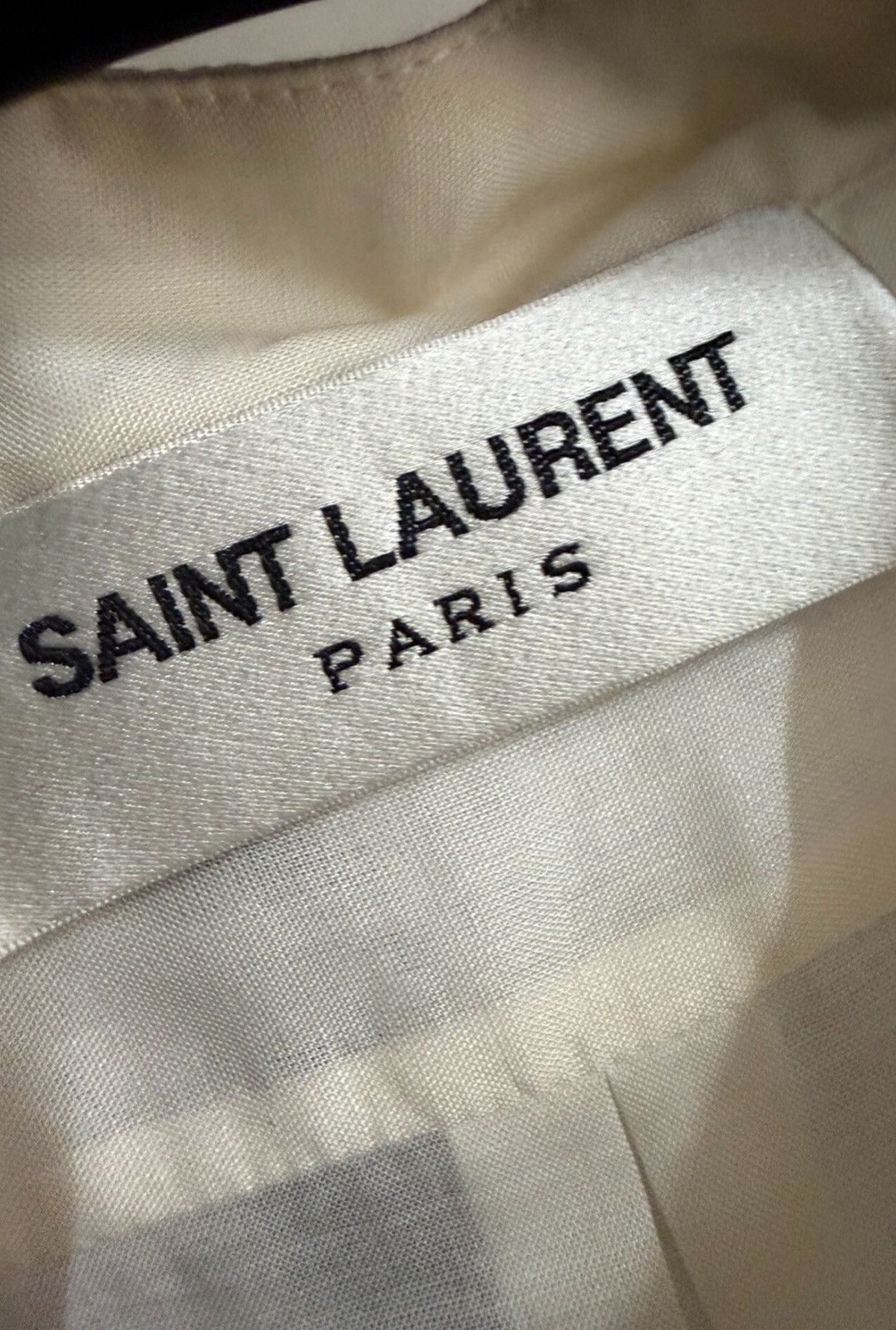 Saint Laurent Paris Saint Laurent SLP 20FW Henry Collar Floral Embroidered Shirt Size US L / EU 52-54 / 3 - 3 Thumbnail