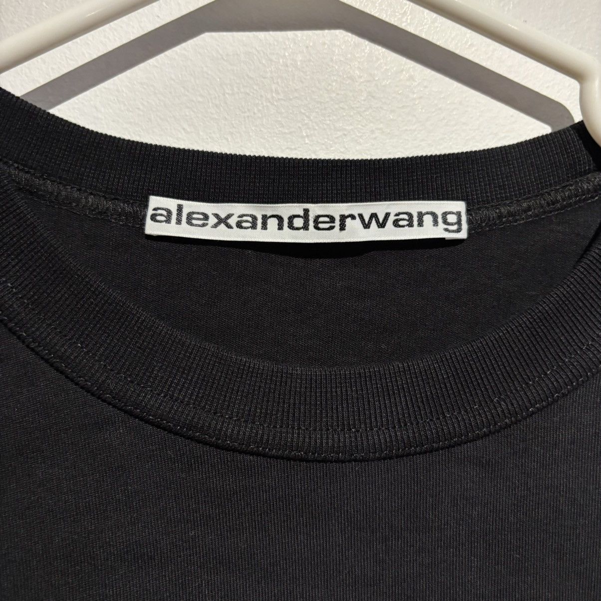 Alexander Wang Black Soap Suds Long Sleeve T-Shirt 2022 Size US S / EU 44-46 / 1 - 5 Thumbnail