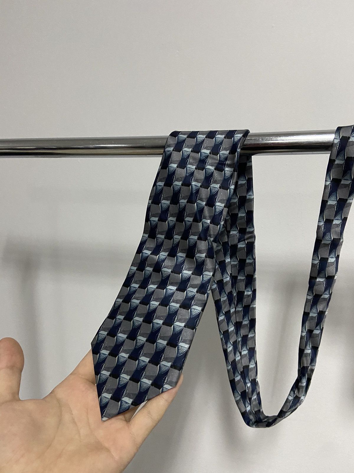 Lanvin × Vintage Lanvin Paris Tie silk Vintage Luxury Made in France patterns Size ONE SIZE - 2 Thumbnail