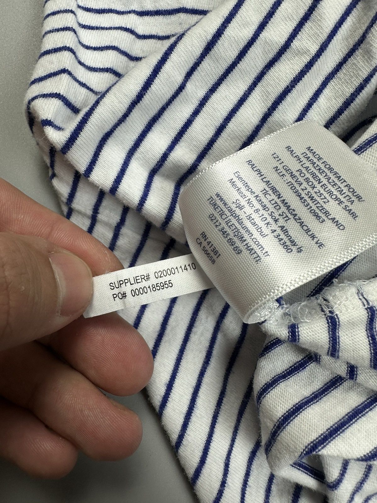 Polo Ralph Lauren Amazing basic stripe long sleeve Polo Ralph Lauren Size S / US 4 / IT 40 - 7 Thumbnail