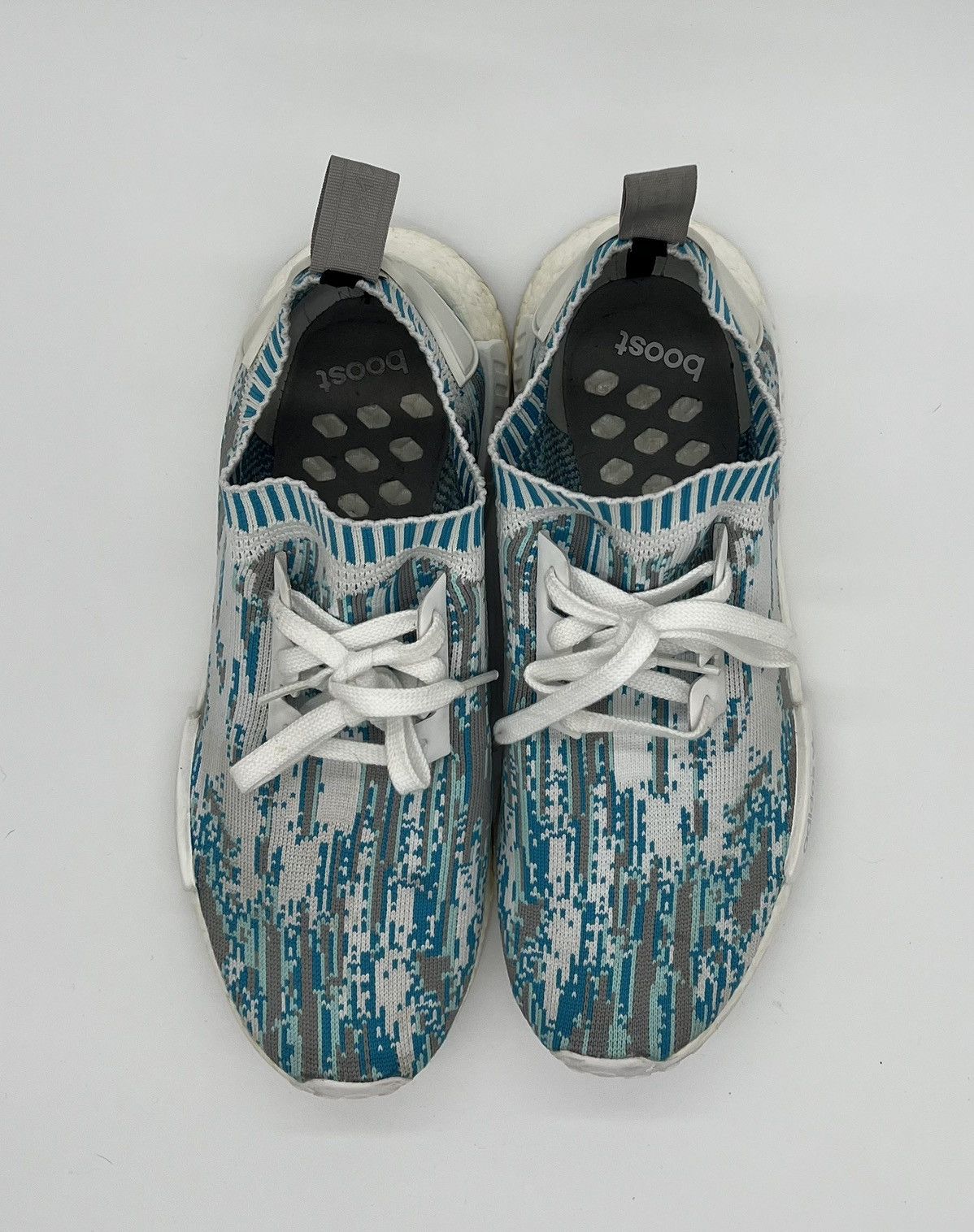 Adidas × Sneakersnstuff Sneakersnstuff x Adidas NMD_R1 primeknit “Datamosh” Size US 9.5 / EU 42-43 - 4 Thumbnail