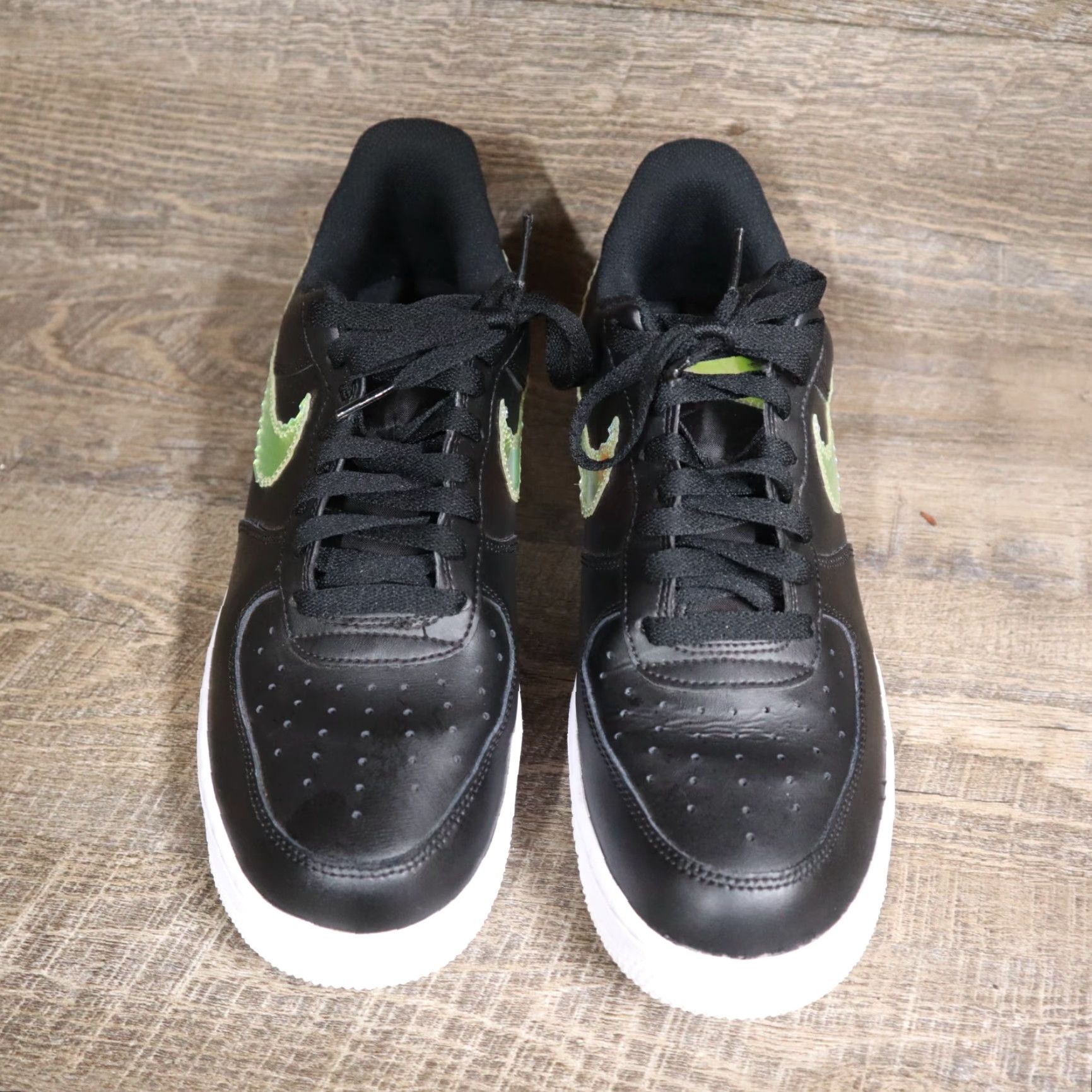 Nike Nike Air Force 1 ’07 Low Black Iridescent Pixel CV1699-002 Men’s Size 10.5 Shoes Size US 11 / EU 44 - 3 Thumbnail