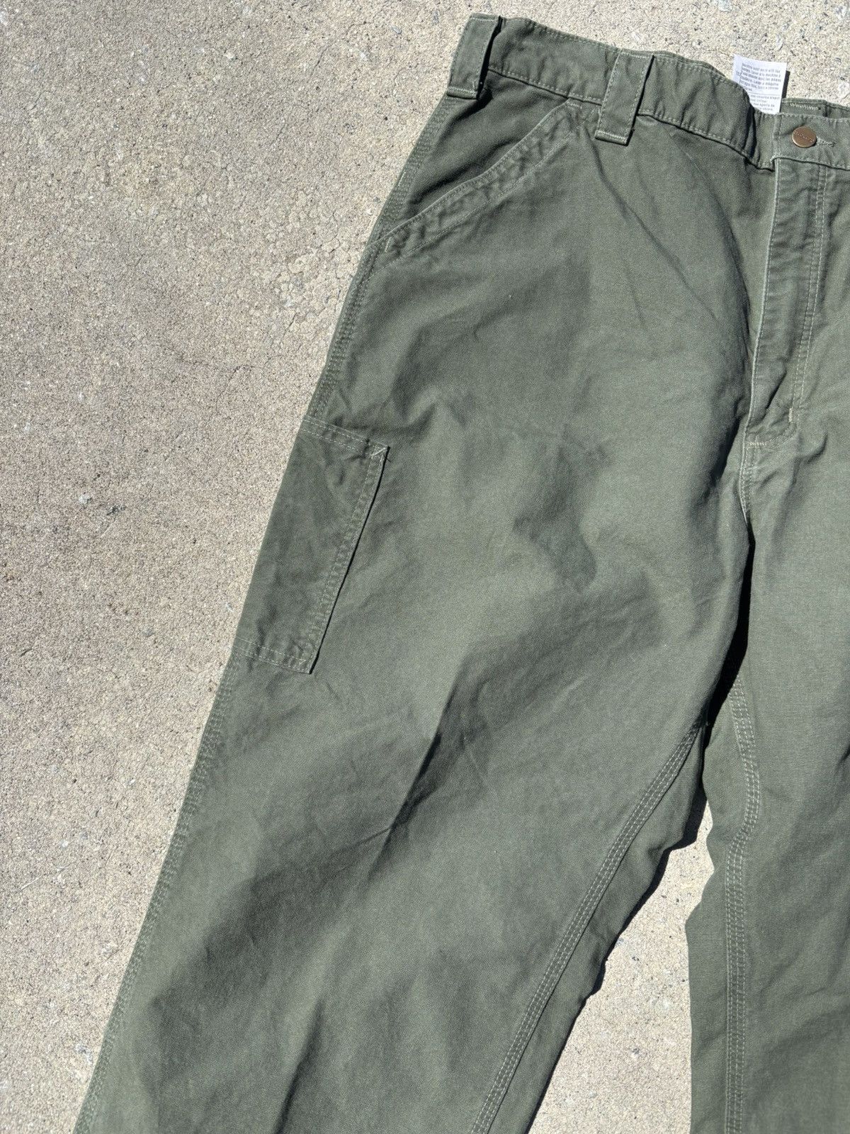Carhartt Vintage Carhartt 2006 Olive Pants 40x32 – Rare B151 OLV Size US 40 / EU 56 - 9 Thumbnail